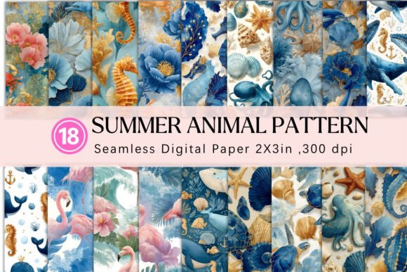 Watercolor Sea Digital Paper Pack: A Strategic Tool for Creative Professionals and DIY Enthusiasts
